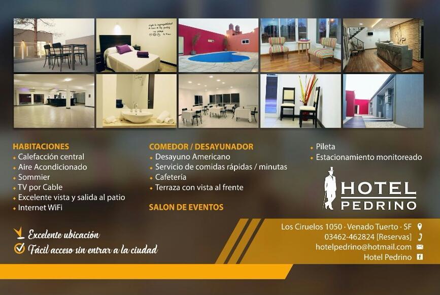 Hotel Pedrino Venado Tuerto Dış mekan fotoğraf